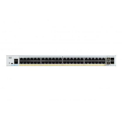 Conmutador de red Cisco Catalyst C1000-48T-4X-L Administrado L2 Gigabit Ethernet (10/100/1000) Gris [C1000-48T-4X-L] 