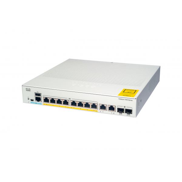 Cisco Catalyst C1000-8P-E-2G-L network switch Managed L2 Gigabit Ethernet (10/100/1000) Support Power over Ethernet (PoE) Gray [C1000-8P-E-2G-L] 