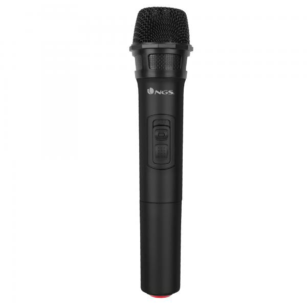 NGS SINGER AIR WIRELESS MICROPHONE 2XAA BATTERIES, 6 HOURS, INCLUDING RECHARGEABLE 400 mAh FI BATTERY [SINGERAIR]