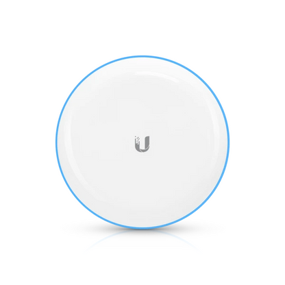 Ubiquiti - UBB - 60 GHz wireless PtP bridge, 500 m (1,640 ft) maximum range, 60 GHz & 5 GHz dual-radio redundancy, x1 GbE RJ45 port, 5 GHz (866.6 Mbps) and 60GHz (1700 Mbps), Includes PoE po [UBB-EU]