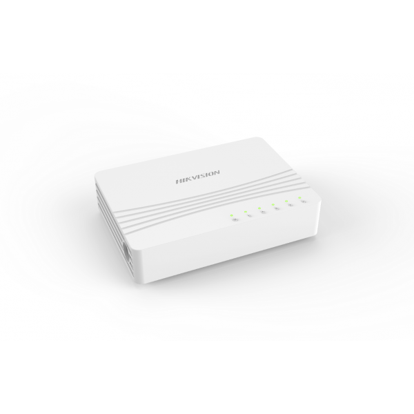 HIKVISION SWITCH 8 PORT GIGABIT UNMANAGED DESKTOP SWITCH 8 GIGABIT RJ45 PORTS, DESKTOP PLASTIC SWITC [DS-3E0508D-E]