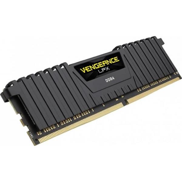 CORSAIR RAM VENGEANCE LPX 8GB 1X8GB DDR4 3200 PC4-25600 C16 1.35V DESKTOP MEMORY - BLACK [CMK8GX4M1E3200C16]