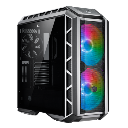 COOLER MASTER CASE H500P MESH ARGB MID TOWER, SIDE PANEL, MICROATX-MINI ITX, 2XUSB 3.2, 2XUSB 2.0, 1X3.5MM AUDIO JACK, 1X3.5MM MIC JACK, 1XARGB CONTROLLER, 1XARGB 2-TO-3 SPLITTER, 2X200MM ARGB FAN FRONT, 1X140MM ARGB FAN REAR, NERO [MCM-H500P-MGNN-S11]