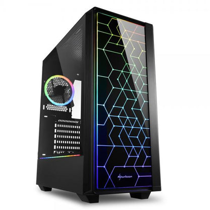 Sharkoon RGB LIT 100 Midi Tower Nero [RGBLIT100]