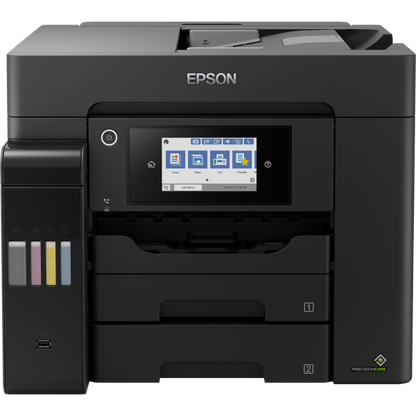 EPSON MULTIF. TINTA DE COLOR A4, ECOTANK ET-5850, 25PPM, DÚPLEX, USB/LAN/WIFI, 4 EN 1 [C11CJ29401]