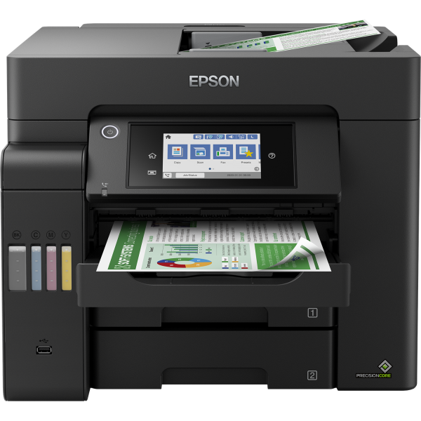 Epson EcoTank ET-5800 - All-in-One A4 Colour Inktjet Printer [C11CJ30401]