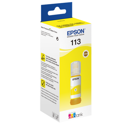 CARTUCHO EPSON 113 ECOTANK BOTELLA ESTÁNDAR AMARILLO [C13T06B440]