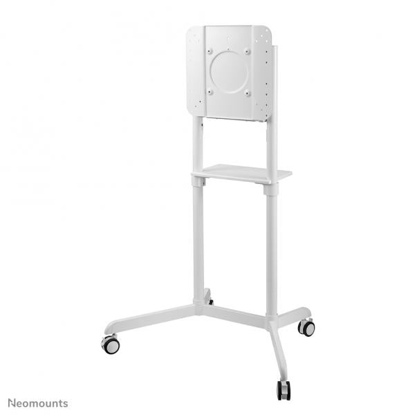 Neomounts 32-70 inch - Mobile Flat Screen Floor Stand (stand+trolley) (height: 160 cm) White [NS-M1250WHITE]