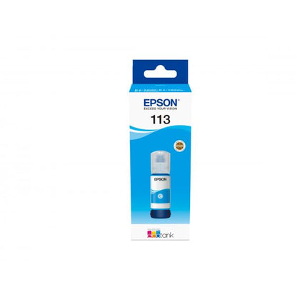 Epson 113 EcoTank Pigment Cyan ink bottle [C13T06B240]