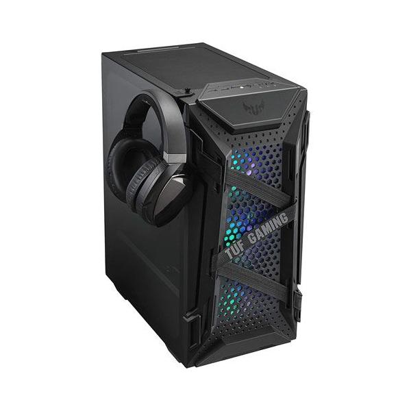 ASUS CASE GAMING GT301 TUF GAMING ATX, MID TOWER, 7 SLOT ESPANSIONE, 3X120MM FRONT, 1X120MM REAR, BL [90DC0040-B49000]