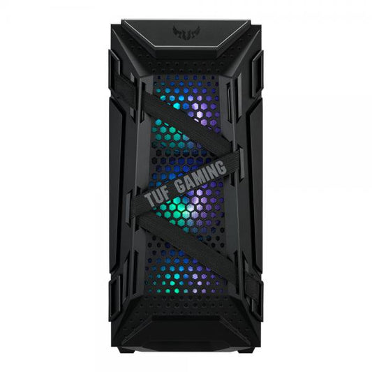 ASUS CASE GAMING GT301 TUF GAMING ATX, TORRE MEDIA, 7 RANURAS DE EXPANSIÓN, FRONTAL 3X120MM, TRASERO 1X120MM, BL [90DC0040-B49000]