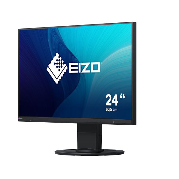 MONITOR EIZO 23.8 LED IPS 16:9 FHD 5MS 250 CDM, DVI/DP/HDMI, PIVOT, MULTIMEDIA, FLEXSCAN EV2460 [EV2460-BK]