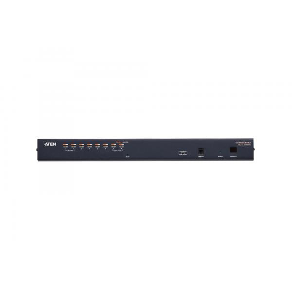 ATEN 8 port RJ45 KVM Support PS/2, USB, SUN USB Server, Daisy Chain, Console USB+PS/2 , Adapter ID KH1508A-AX-G [KH1508A-AX-G]