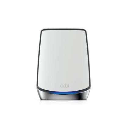 NETGEAR Orbi RBS850 AX6000 WiFi 6 Mesh Satélite Triple Banda (2,4 GHz/5 GHz/5 GHz) Wi-Fi 6 (802.11ax) Gris, Blanco 4 Internos [RBS850-100EUS] 