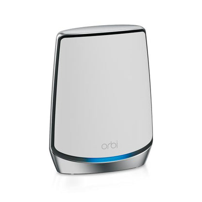 NETGEAR Orbi RBS850 AX6000 WiFi 6 Mesh Satélite Triple Banda (2,4 GHz/5 GHz/5 GHz) Wi-Fi 6 (802.11ax) Gris, Blanco 4 Internos [RBS850-100EUS] 