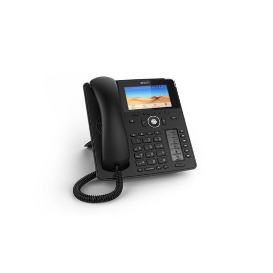 Snom D785 Enterprise IP Phone Black: 12 SIP accounts, 2 PoE Gigabit ports, 6 physical keys, 24 BLF (PSU not included) 00004349 [00004349]