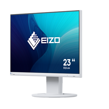 EIZO MONITOR 22,5 LED IPS 16:10 1920x1200 5MS 250 CDM, DP/HDMI, PIVOT, FLEXSCAN EV2360-WT, BIANCO [EV2360-WT]