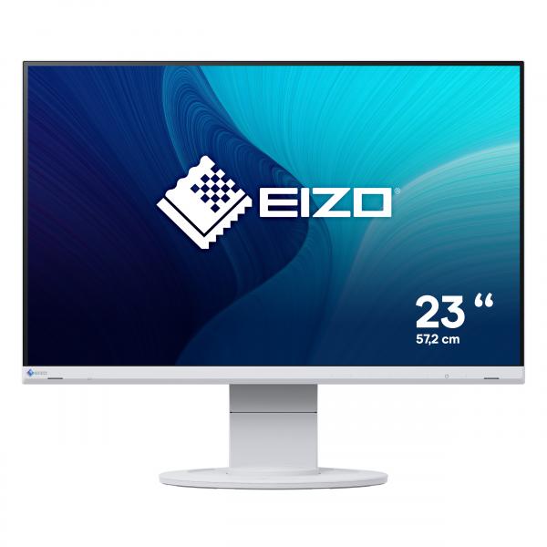 EIZO MONITOR 22,5 LED IPS 16:10 1920x1200 5MS 250 CDM, DP/HDMI, PIVOT, FLEXSCAN EV2360-WT, BIANCO [EV2360-WT]