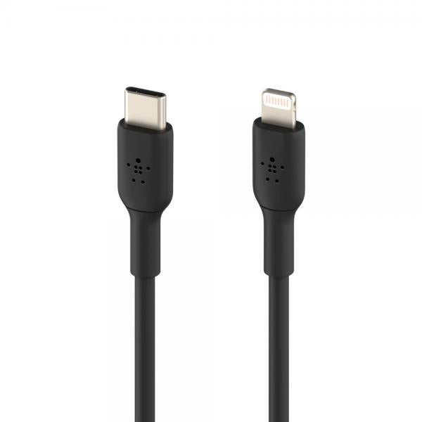 Belkin CAVO PVC DA USB-C A LIGHTNING 1M [CAA003BT1MWH]