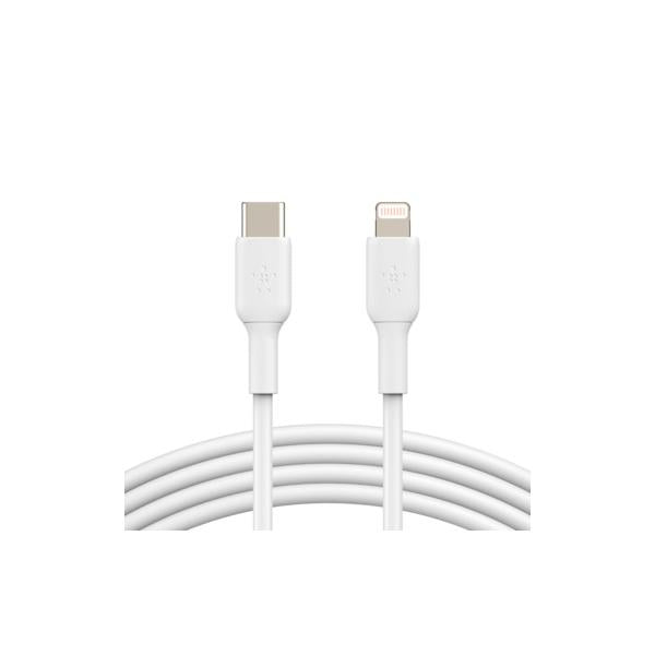 Belkin CAVO PVC DA USB-C A LIGHTNING 1M [CAA003BT1MWH]