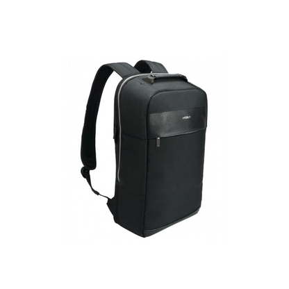 Mobilis PURE BACKPACK borsa per notebook 39,6 cm (15.6") Zaino Nero, Argento [056005]