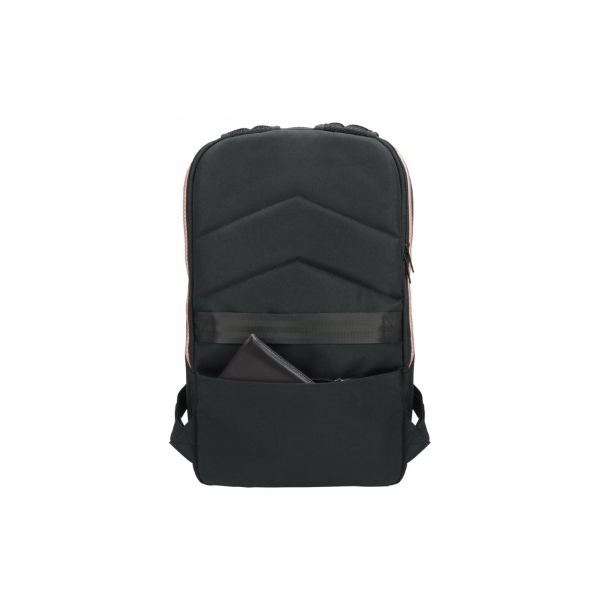 Mobilis PURE BACKPACK borsa per notebook 39,6 cm (15.6") Zaino Nero, Argento [056005]