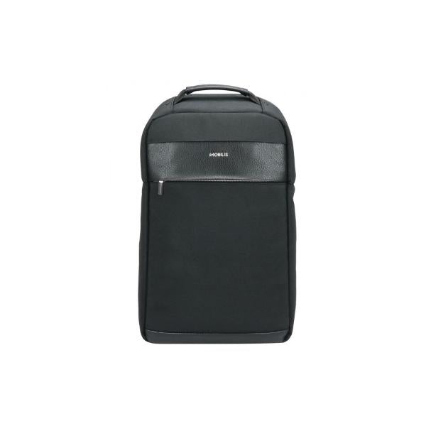 Mobilis PURE BACKPACK bolso para portátil 39,6 cm (15.6") Mochila Negro, Plata [056005] 