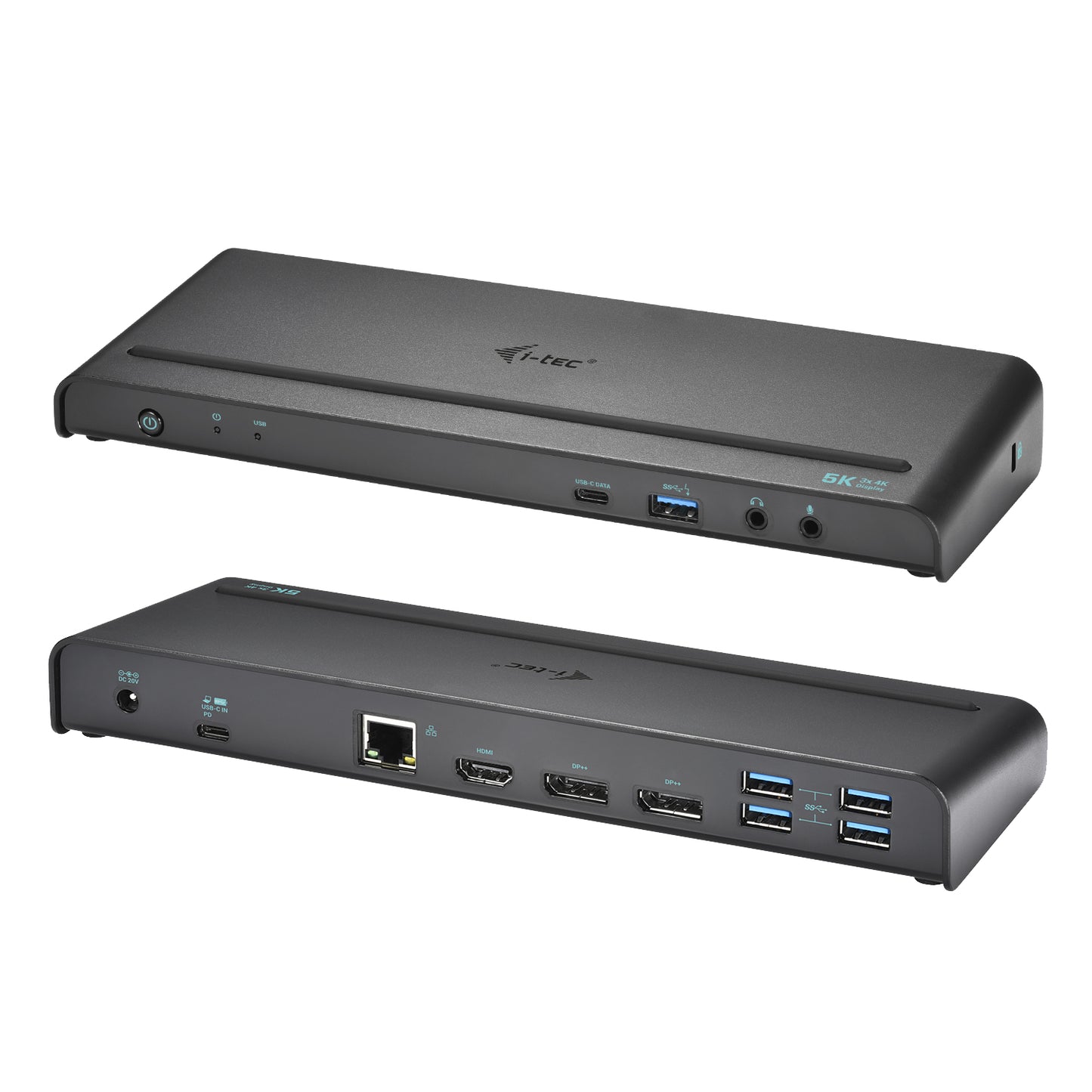 i-tec USB 3.0 / USB-C / Thunderbolt 3, 3x 4K Docking Station + Power Delivery 85W [CATRIPLE4KDOCKPDIT]