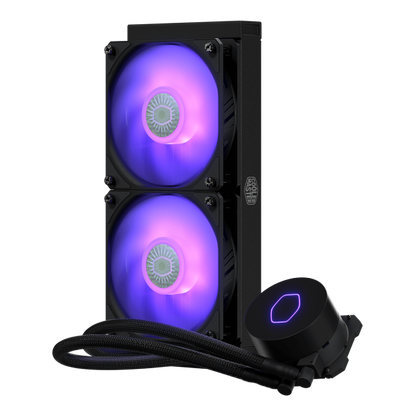 Cooler Master MasterLiquid ML240L V2 RGB Processore Raffreddatore di liquidi tutto in uno 12 cm Nero 1 pz [MLW-D24M-A18PC-R2]