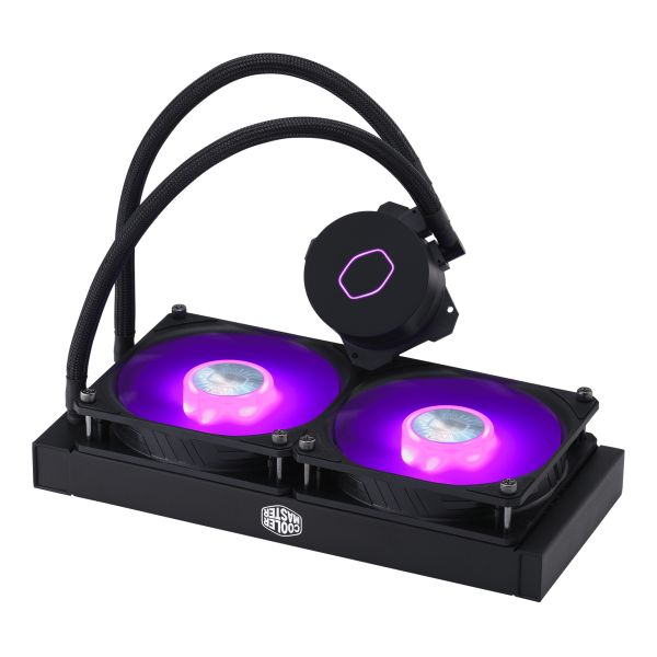 Cooler Master MasterLiquid ML240L V2 RGB Processore Raffreddatore di liquidi tutto in uno 12 cm Nero 1 pz [MLW-D24M-A18PC-R2]