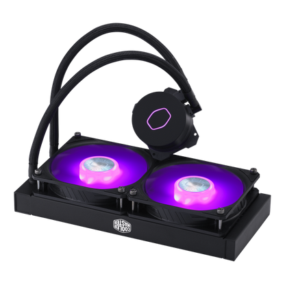 Cooler Master MasterLiquid ML240L V2 RGB Processore Raffreddatore di liquidi tutto in uno 12 cm Nero 1 pz [MLW-D24M-A18PC-R2]