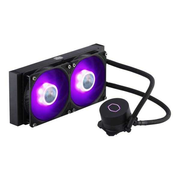 Cooler Master MasterLiquid ML240L V2 RGB Processore Raffreddatore di liquidi tutto in uno 12 cm Nero 1 pz [MLW-D24M-A18PC-R2]