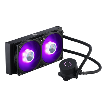 Cooler Master MasterLiquid ML240L V2 RGB Processore Raffreddatore di liquidi tutto in uno 12 cm Nero 1 pz [MLW-D24M-A18PC-R2]