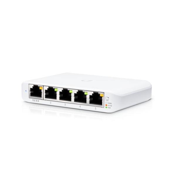 Conmutador UniFi de Ubiquiti Networks - 5 puertos - Inteligente [USW-FLEX-MINI] 