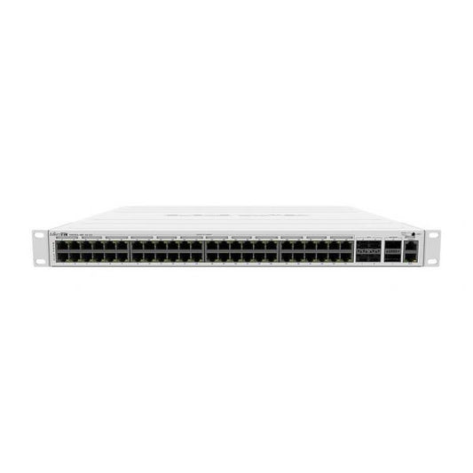 MikroTik, switch con 48 puertos 1G RJ45 y 4 x puertos 10G SFP+ CRS354-48P-4S+2Q+RM [CRS354-48P-4S+2Q+RM] 