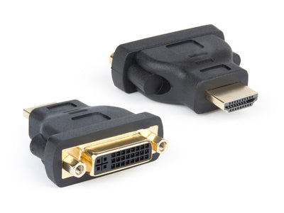 Hamlet XVAHDM-DV cable cambiador de género HDMI DVI Negro [XVAHDM-DV]