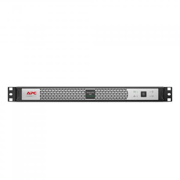 APC SMART-UPS C LI-ON 500VA SHORT DEPTH 230V NETWORK CARD gruppo di continuità (UPS) A linea interattiva 0,5 kVA 400 W 4 presa(e) AC [SCL500RMI1UNC]