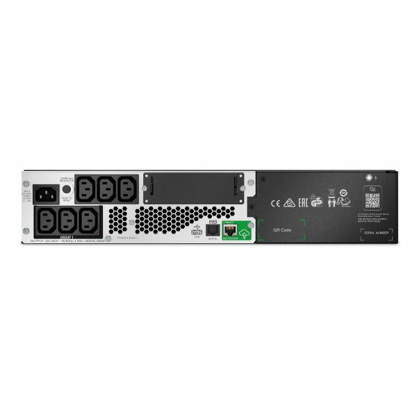 APC Smart-UPS Ion Litio de Profundidad Corta 1000VA 230V con sistema de alimentación ininterrumpida (UPS) SmartConnect Línea interactiva 1 kVA 800 W 6 salidas AC [SMTL1000RMI2UC] 