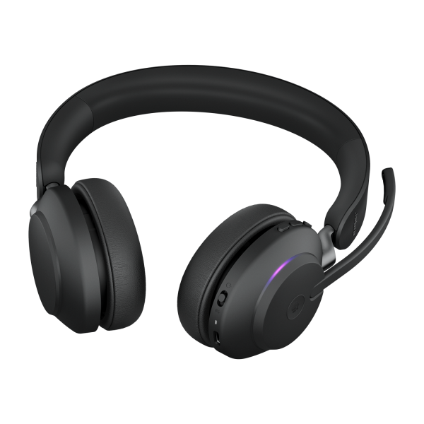 Jabra Evolve2 65, MS Stereo Auricolare Wireless A Padiglione Ufficio USB tipo A Bluetooth Nero [26599-999-999]