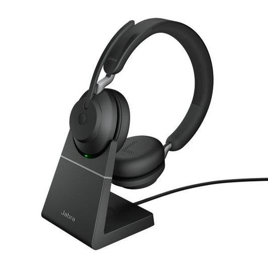 Jabra Evolve2 65 - UC Stereo Headset - With charging stand [26599-989-989]