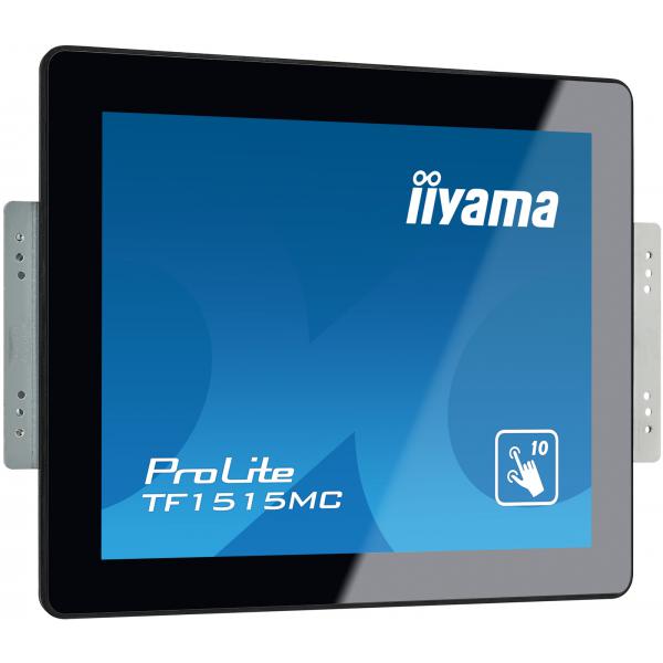 iiyama ProLite TF1515MC-B2 Monitor PC 38,1 cm (15") 1024 x 768 Pixel XGA LED Touch screen Nero [TF1515MC-B2]