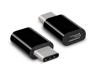 Hamlet XADTC-UM-MF cable cambiador de género USB-C Micro USB Negro [XADTC-UM-MF] 