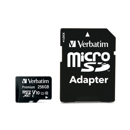 Verbatim Premium U1 256 GB MicroSDXC UHS-I Classe 10 [44087]