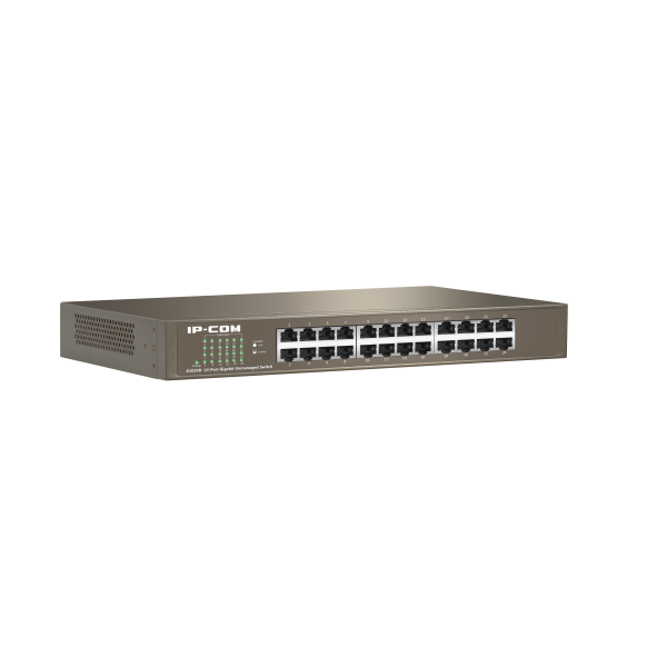 IP-COM Networks Conmutador de red G1024D Gigabit Ethernet L2 no administrado (10/100/1000) 1U Bronce [G1024D] 