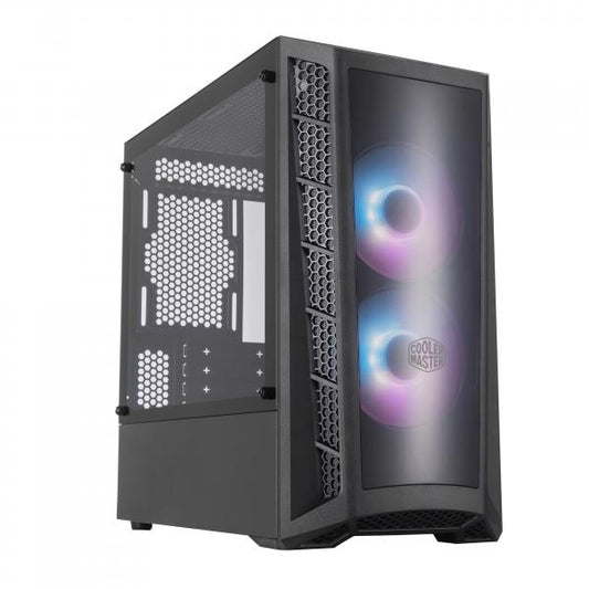 COOLER MASTER CASE MASTERBOX MB320L ARGB WITH CONTROLLER - SIDE-PANEL - CABINET GAMING - MINI-TOWER [MCB-B320L-KGNN-S02]