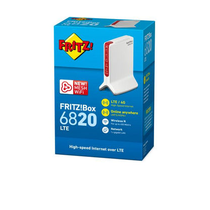 ¡AVM FRITZ! FRITZ!BOX 6820V.3 ROUTER INTERNACIONAL LTE 1P LAN GIGABIT RJ-45 [20002907]