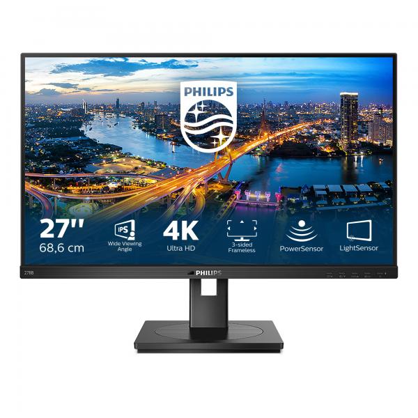 Philips B Line 278B1/00 pantalla LED 68,6 cm (27") 3840 x 2160 Pixeles 4K Ultra HD Negro [278B1/00]