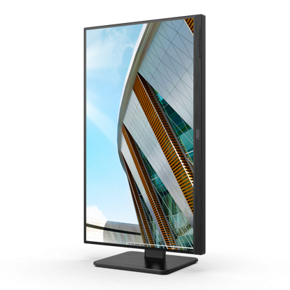 AOC MONITOR 27 LED IPS 16:9 FHD 250 CDM, PIVOT, VGA/DVI/HDMI, USB-C, MULTIMEDIALE [27P2Q]