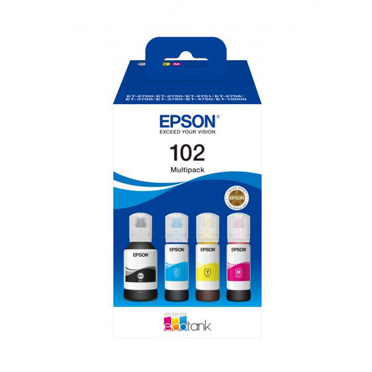 Epson 102 EcoTank 4-colour Multipack [C13T03R640]