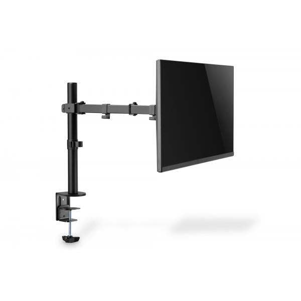 Digitus Single Monitor Clamp Mount 15-32inch - 8 kg max. - Black [DA-90399]